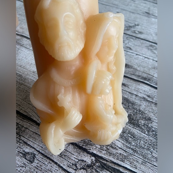 NEW. Religious scented candle - dimensional decoration, Holy Family - Picture 4 of 6